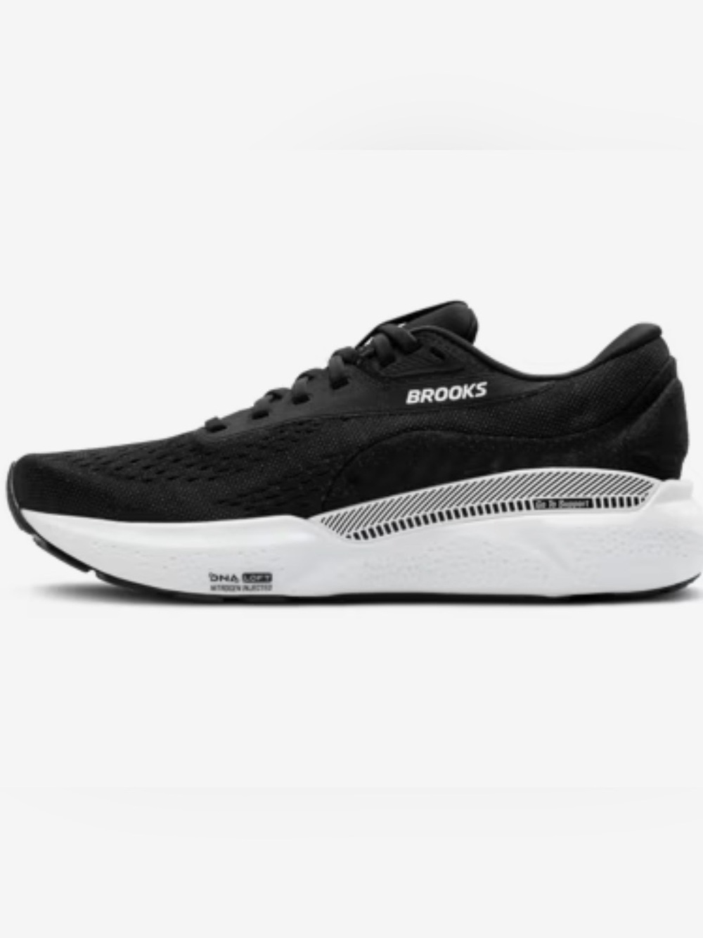 Brooks Black and White Men's Running Shoe Gts 24 - Picture 2 of 4